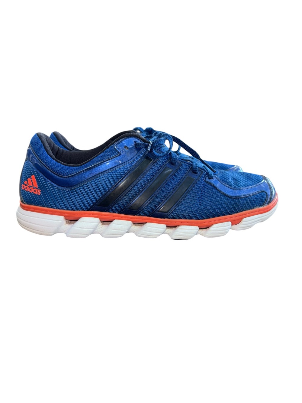 Adidas Men’s Running Shoes Blue Orange Athletic Sneakers Size 13 Lightweight